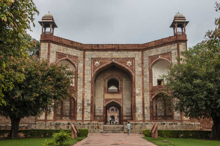 37 - India - Nueva Delhi - mausoleo de Humayun - tumba de Humayun